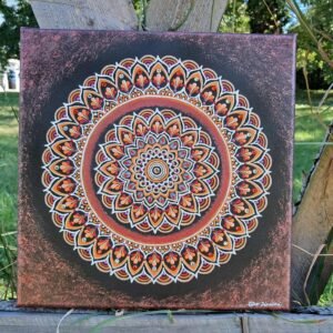 Mandala Večerní obzor